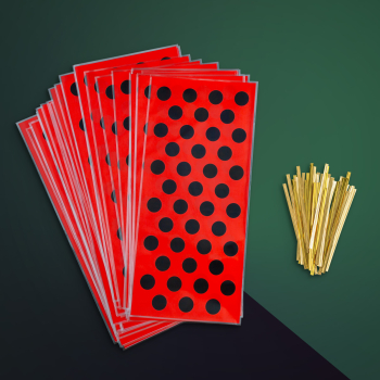 Ladybug Marienkäfer Geschenktüten – 50er Set